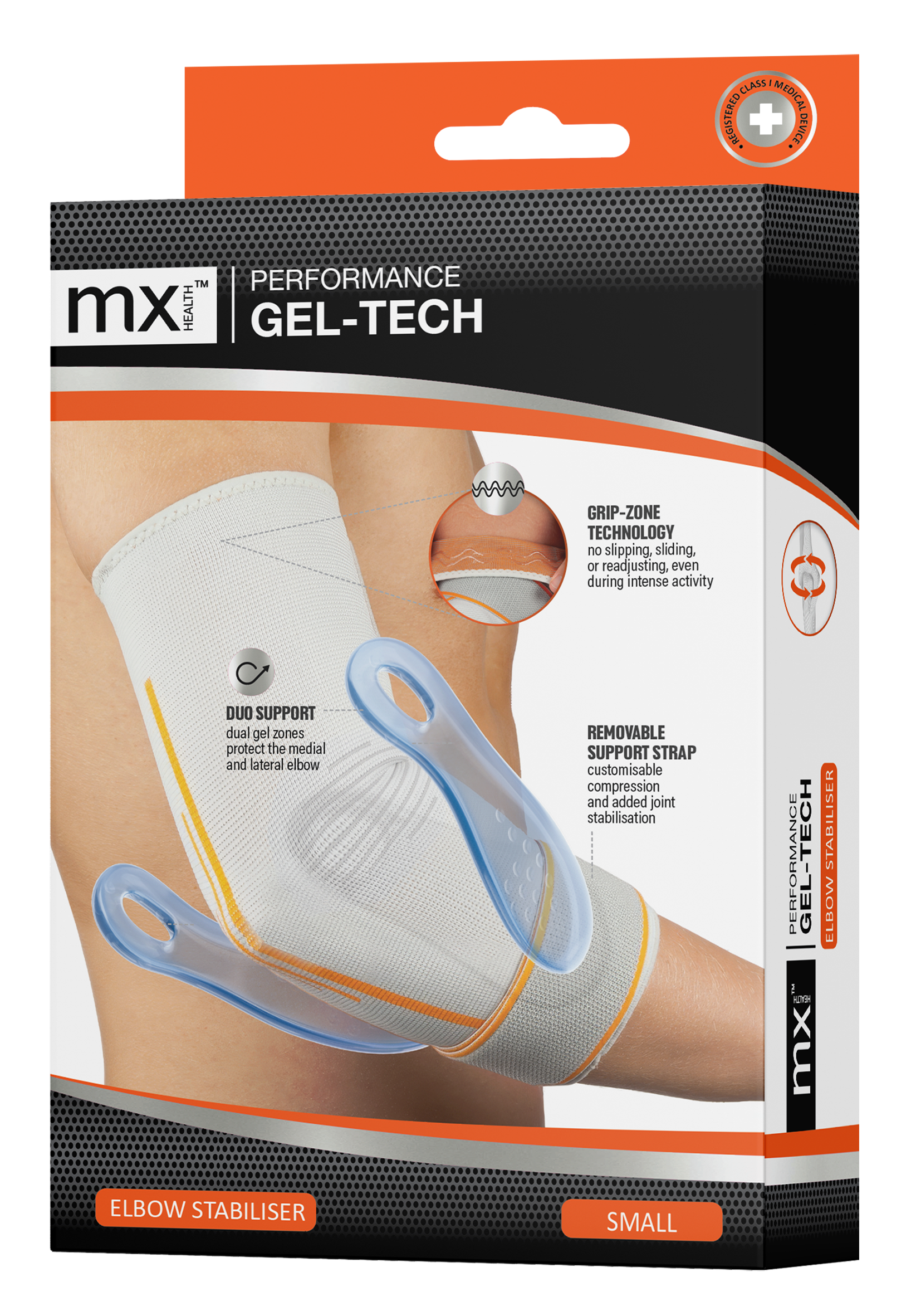 mx Health Performance Gel-Tech Elbow Stabiliser