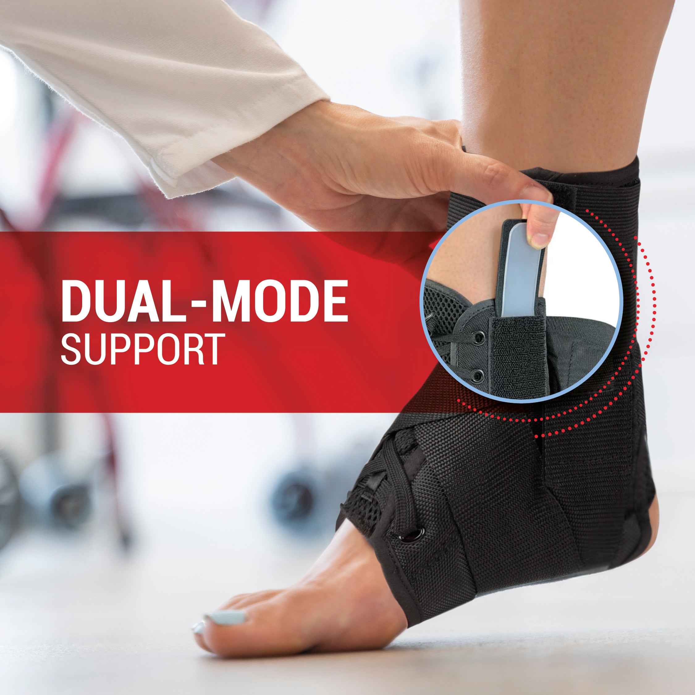 mx Health Orthopaedic Lace-Up Ankle Stabiliser