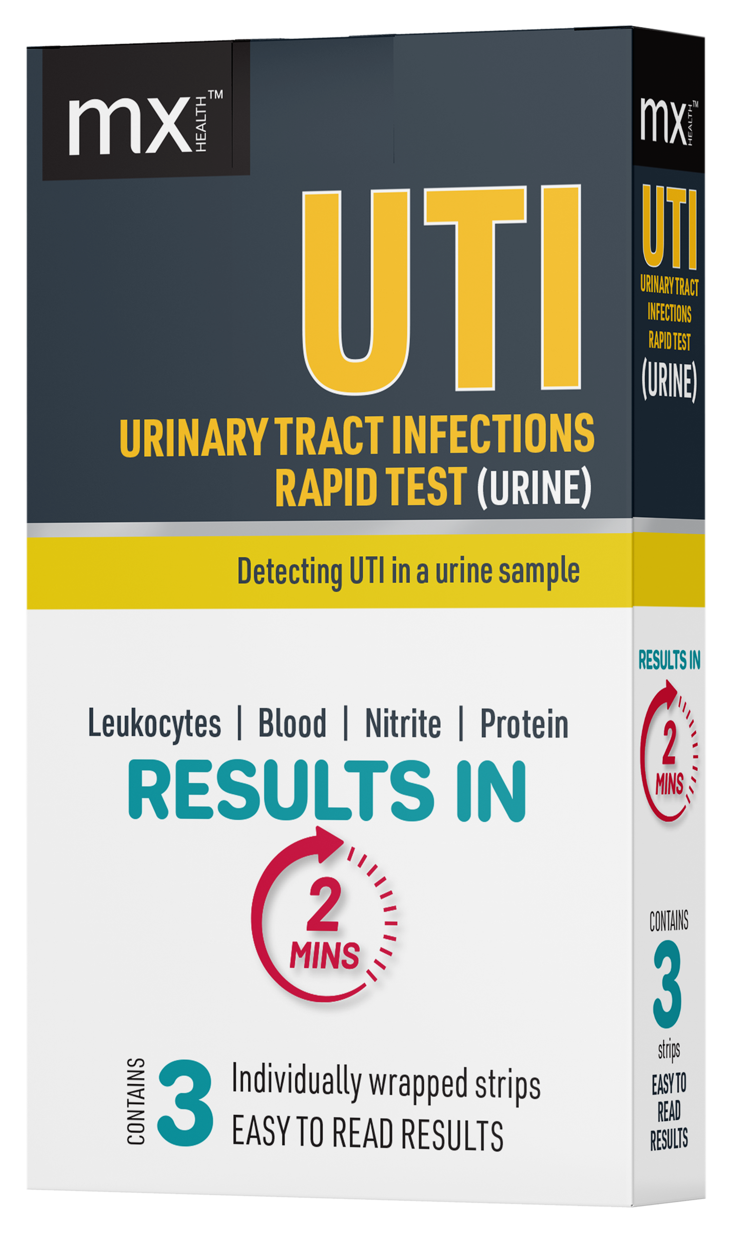 mx Health Urinary Tract Infection UTI Test Kit