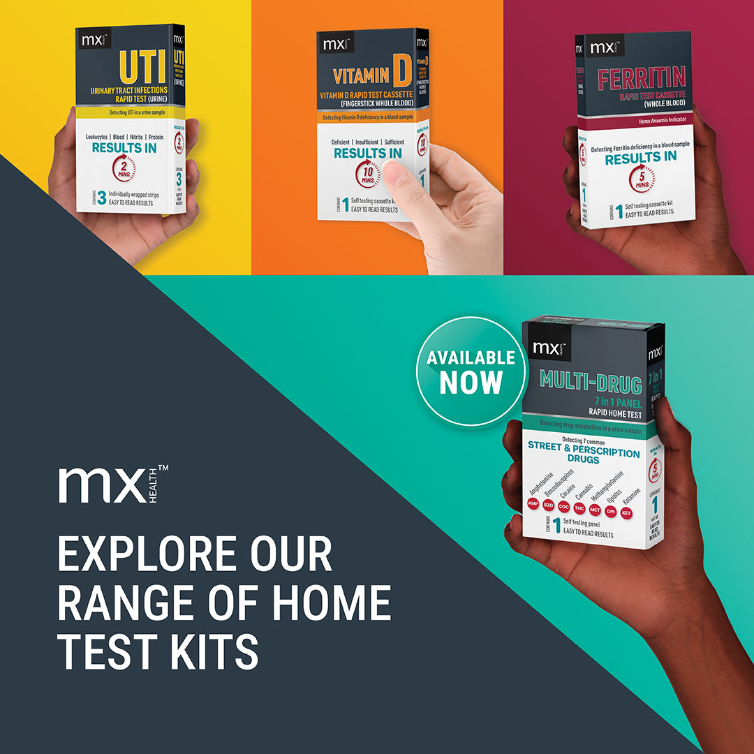mx Health Multi-Drug 7 In 1 Panel Rapid Home Test Kit
