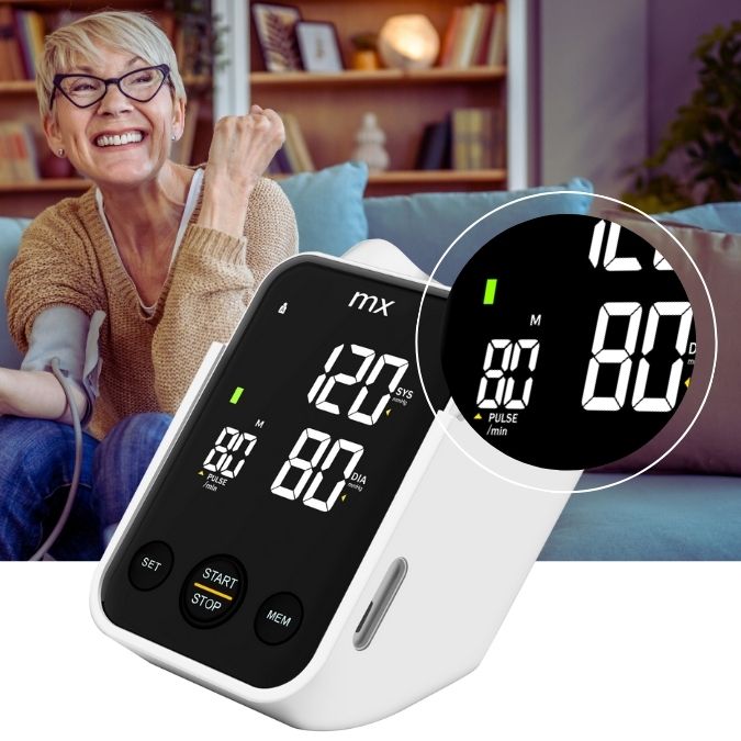MX Health MAXI Blood Pressure Monitor - Digital