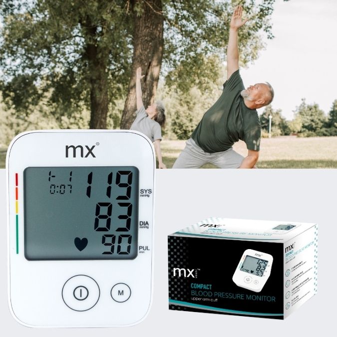 mx Health Compact Blood Pressure Monitor - Large Cuff