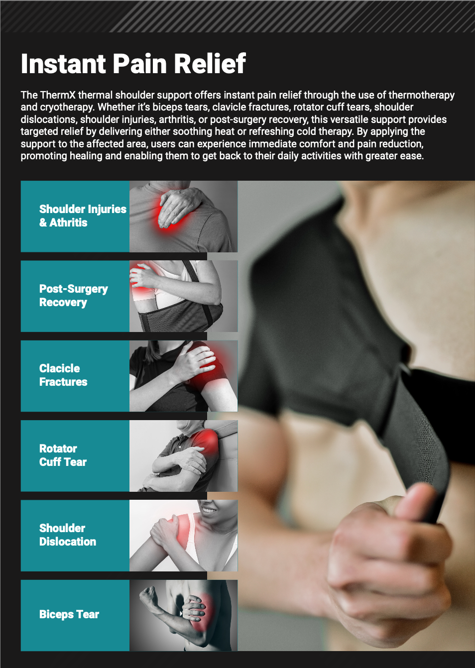 ThermX Thermal Shoulder Support