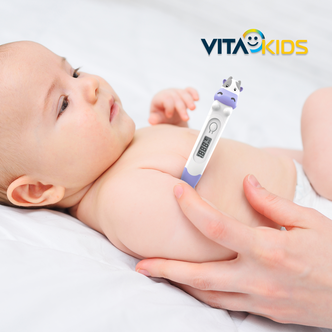 VitaKids Mini Digital Thermometer - Cow