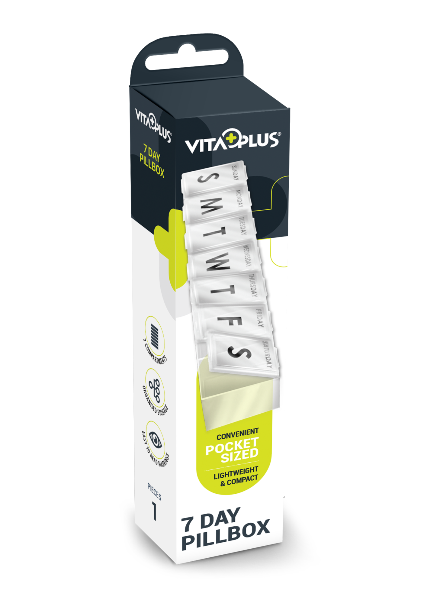 VitaPlus Pill Box (Seven Day)