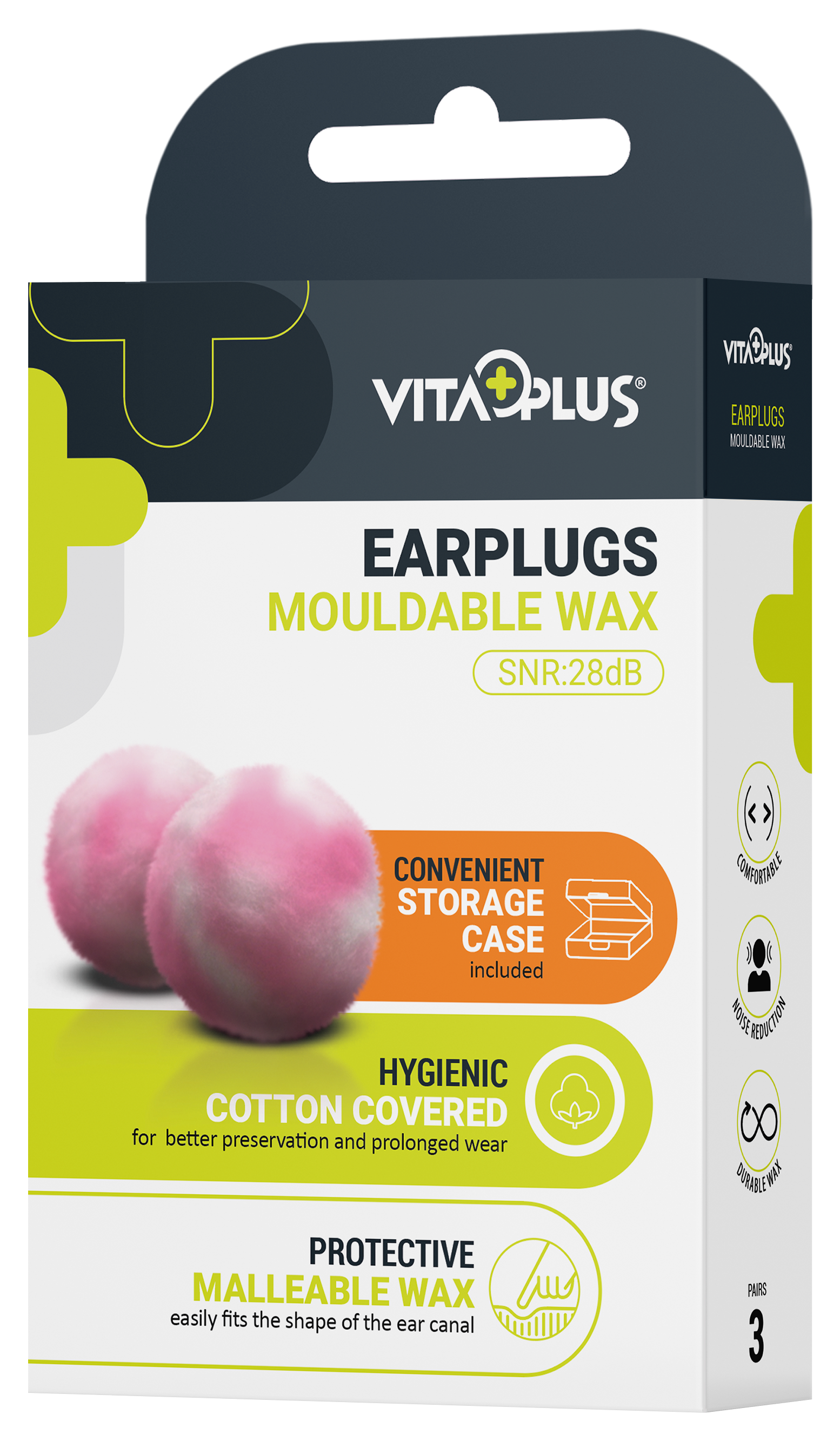 VitaPlus Earplugs (3 Pairs)