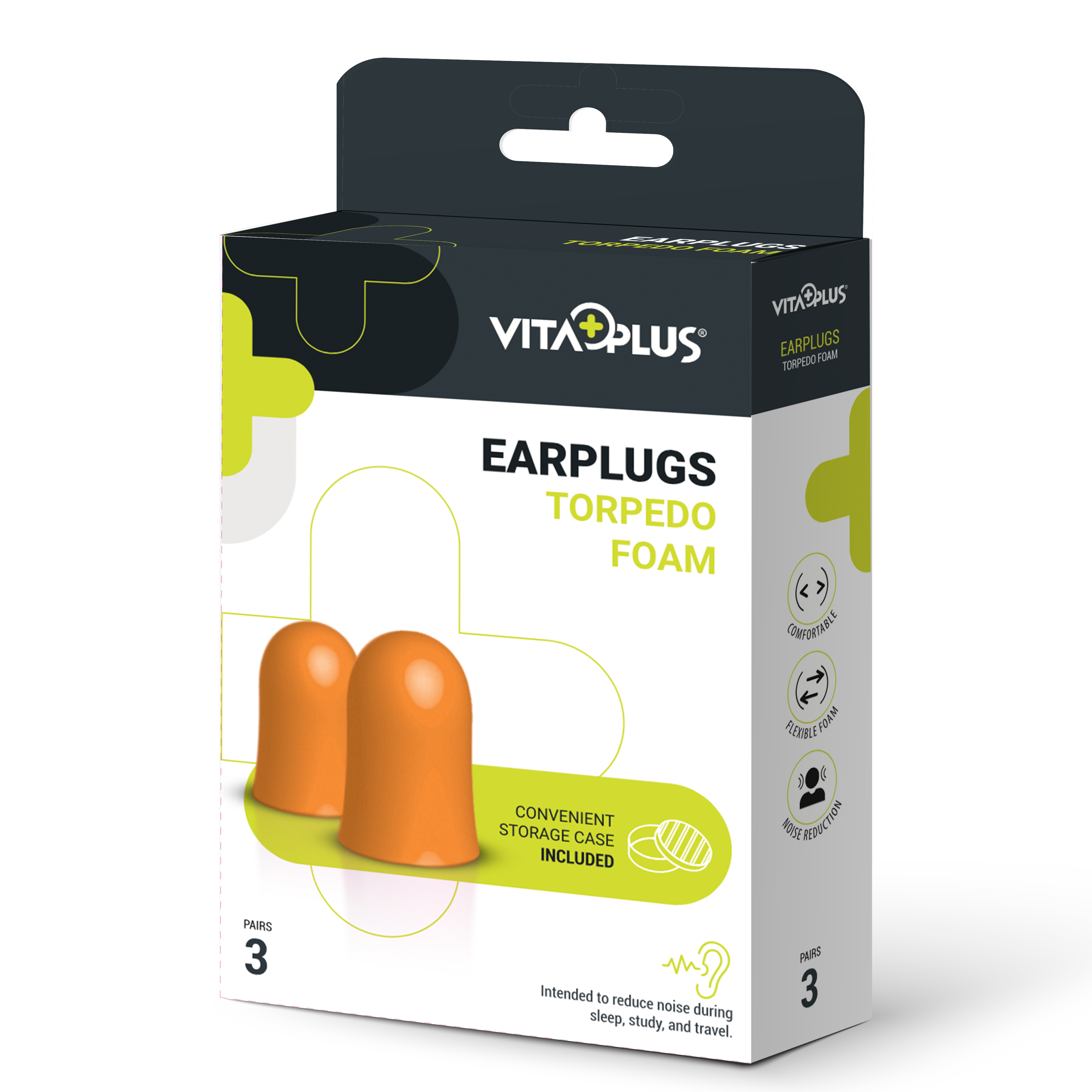 VitaPlus Earplugs (3 Pairs)