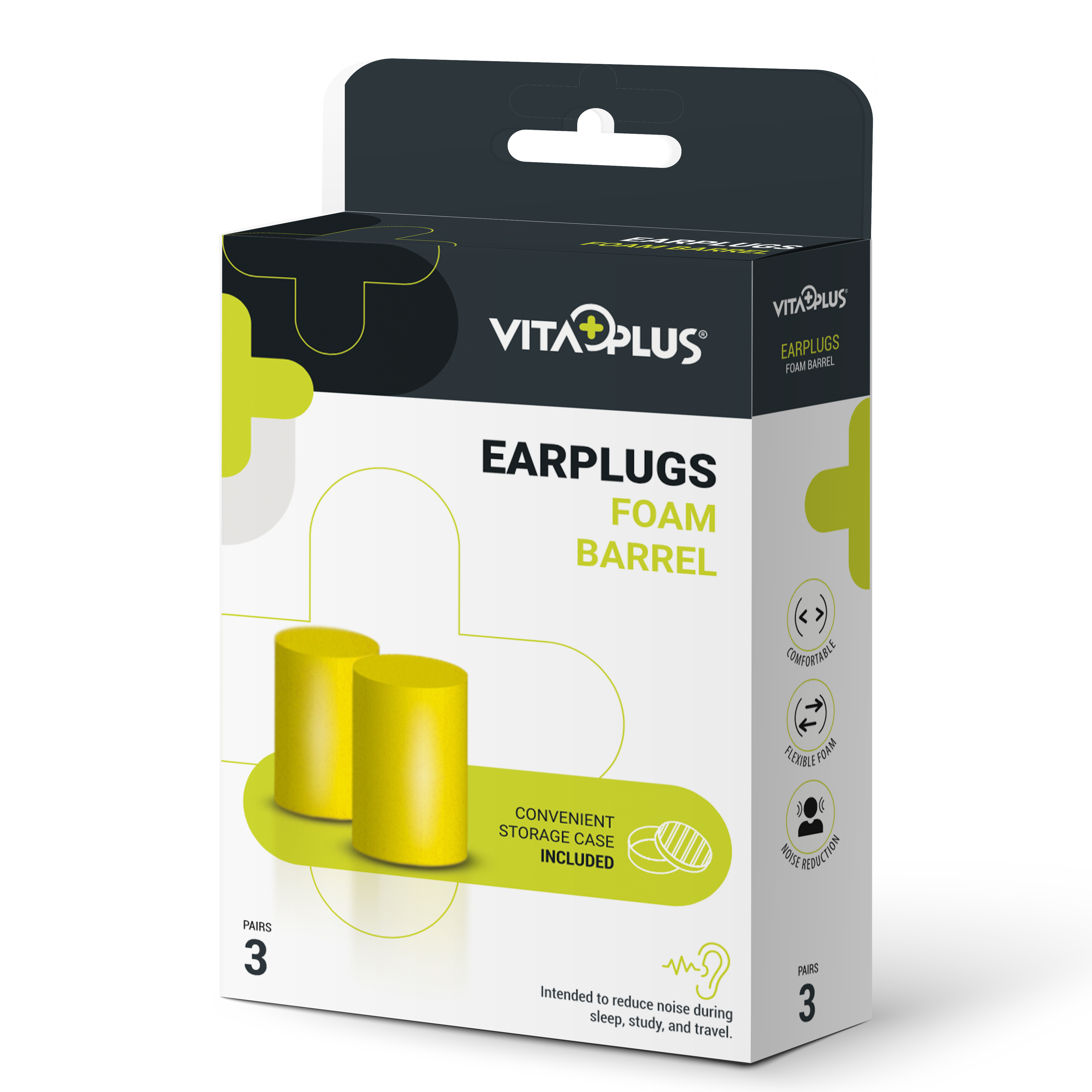 VitaPlus Earplugs (3 Pairs)