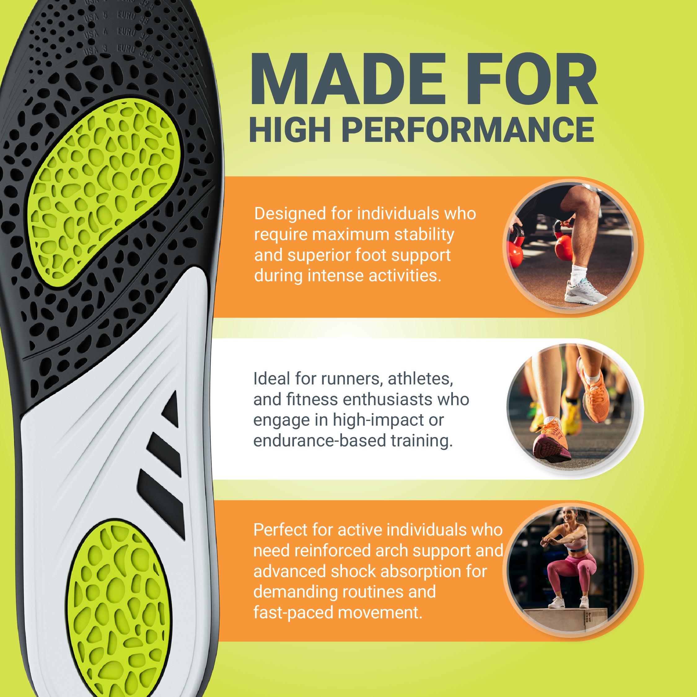 VitaPlus Performance Pro Gel Insole
