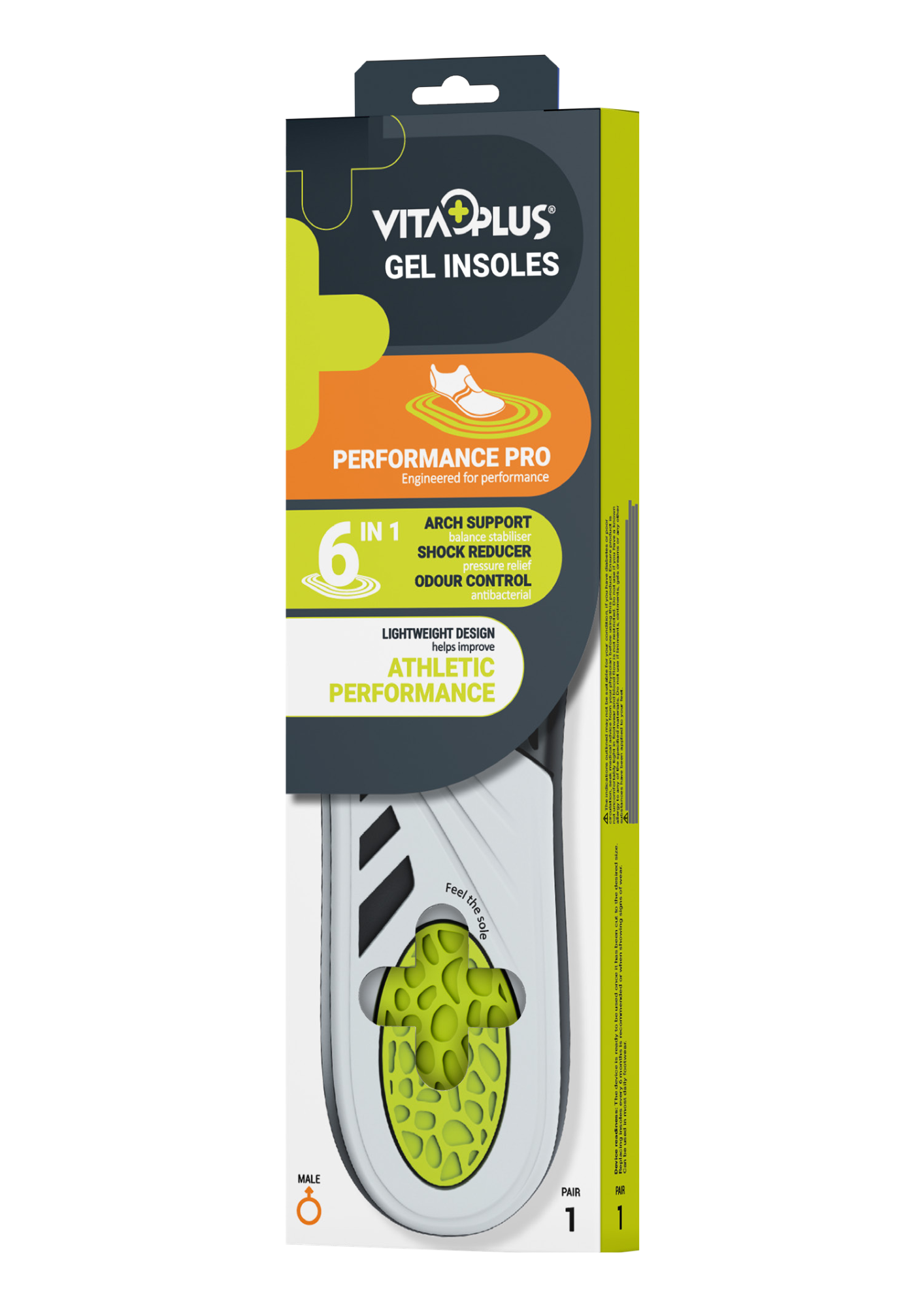 VitaPlus Performance Pro Gel Insole