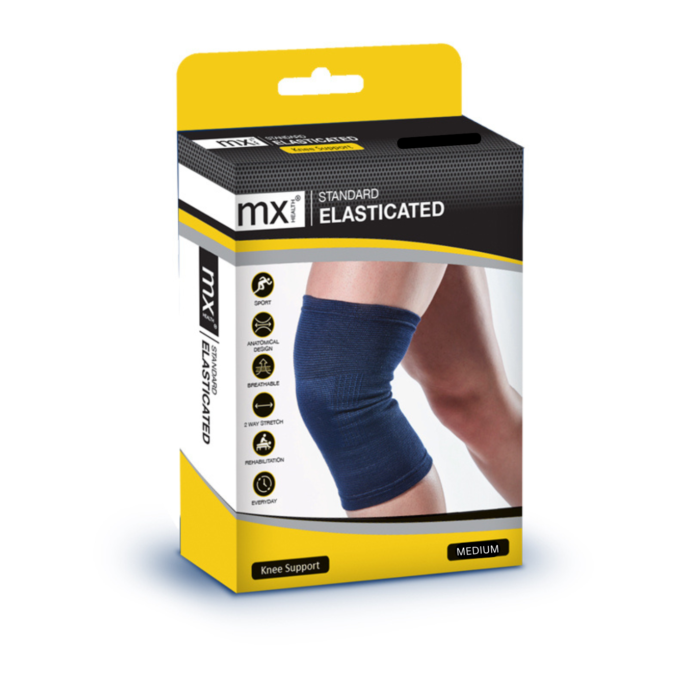 mx Health Standard Elasticated Knee Support