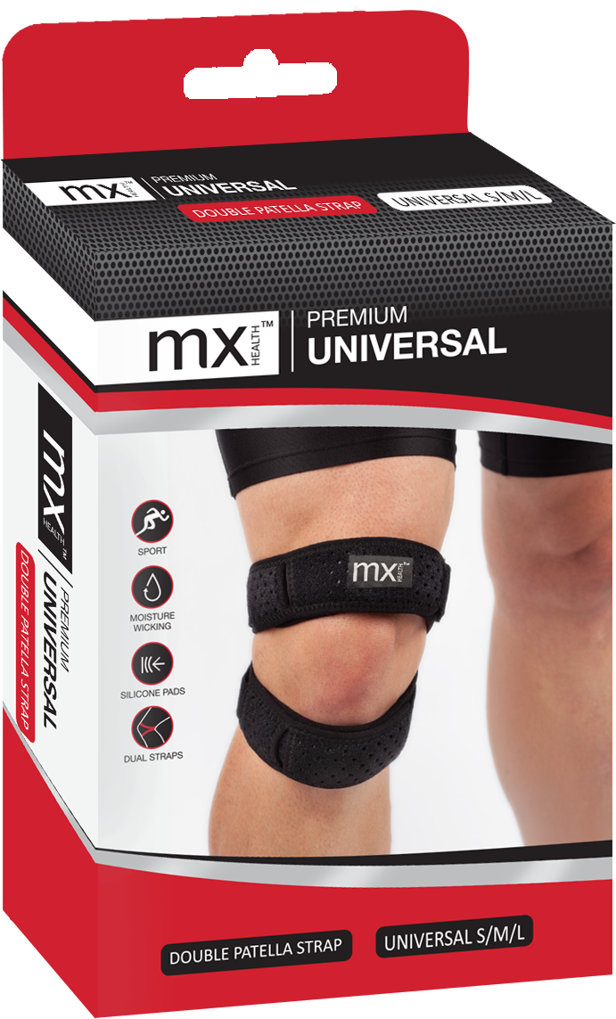 PREMIUM UNIVERSAL DOUBLE PATELLA STRAP S/M/L