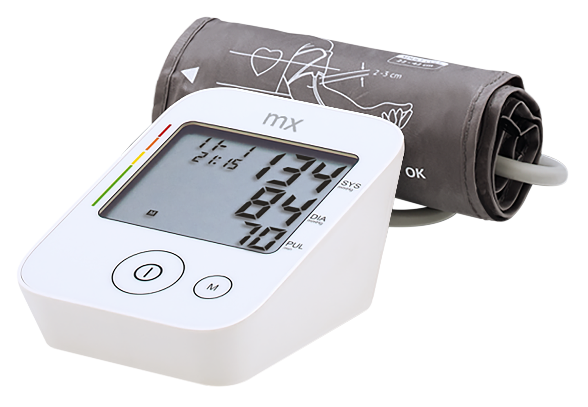 mx Health Compact Blood Pressure Monitor - Large Cuff