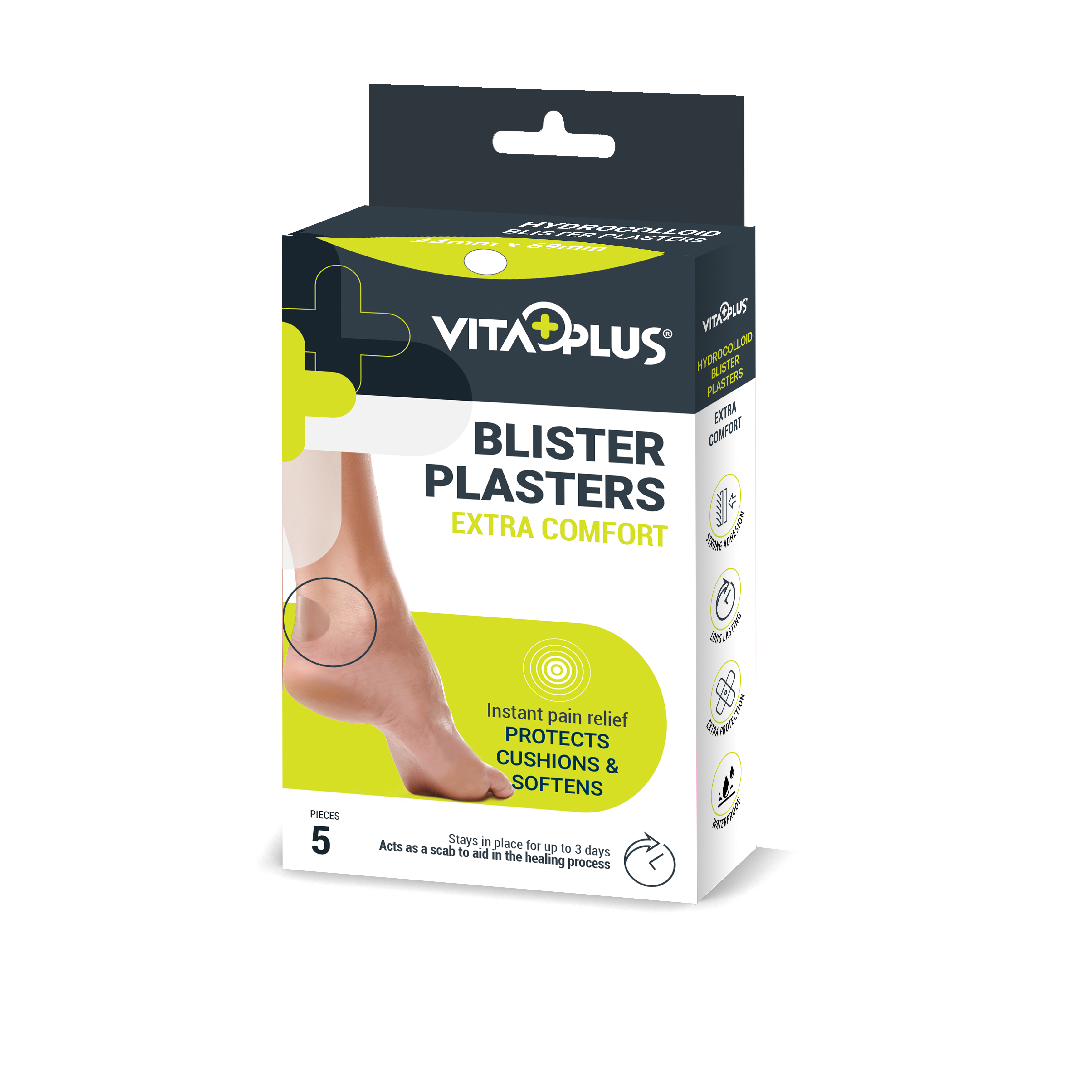 VitaPlus Hydrocolloid Blister Plasters Extra Comfort (6PCS)