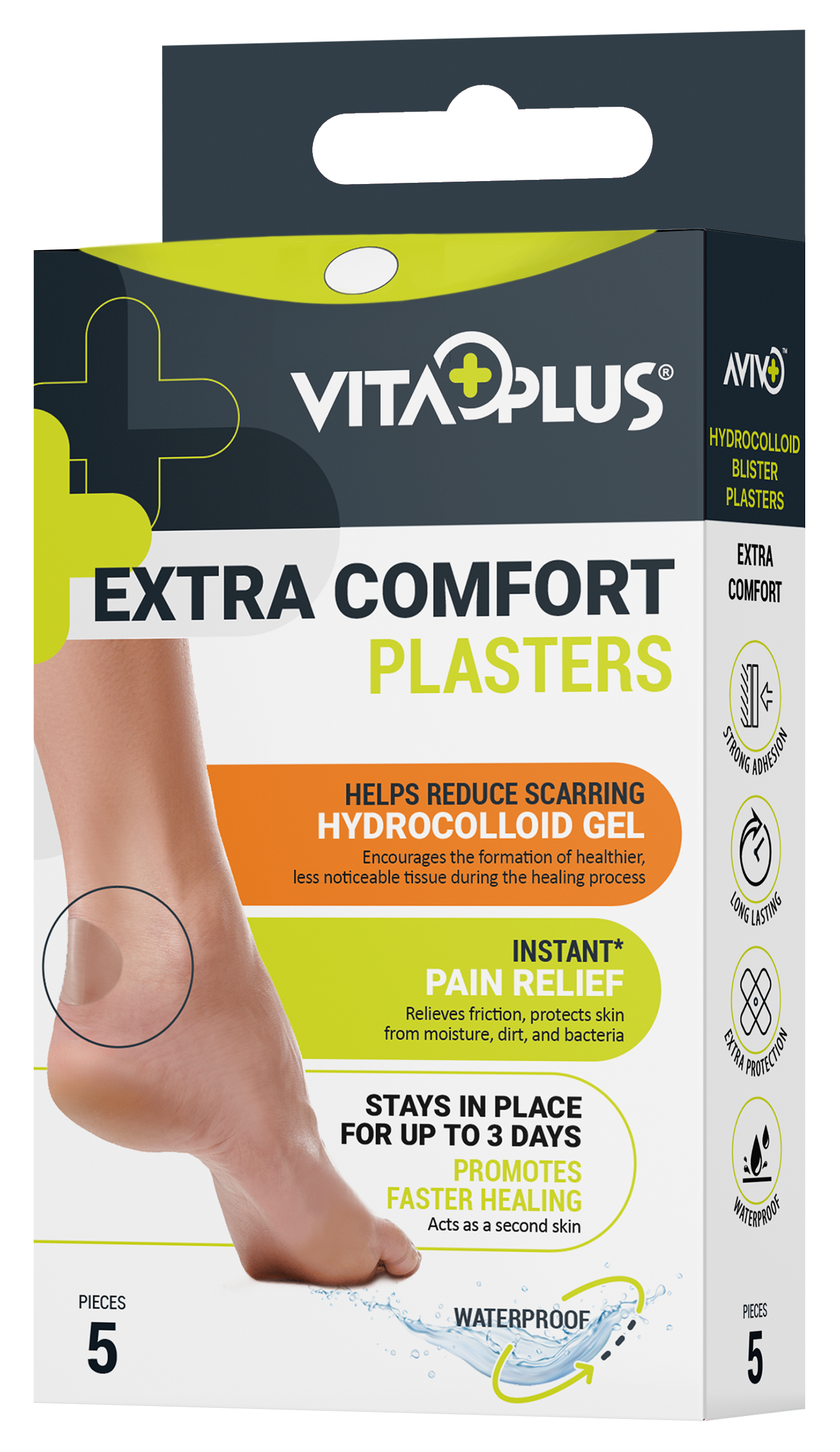 VitaPlus Hydrocolloid Blister Plasters Extra Comfort (6PCS)
