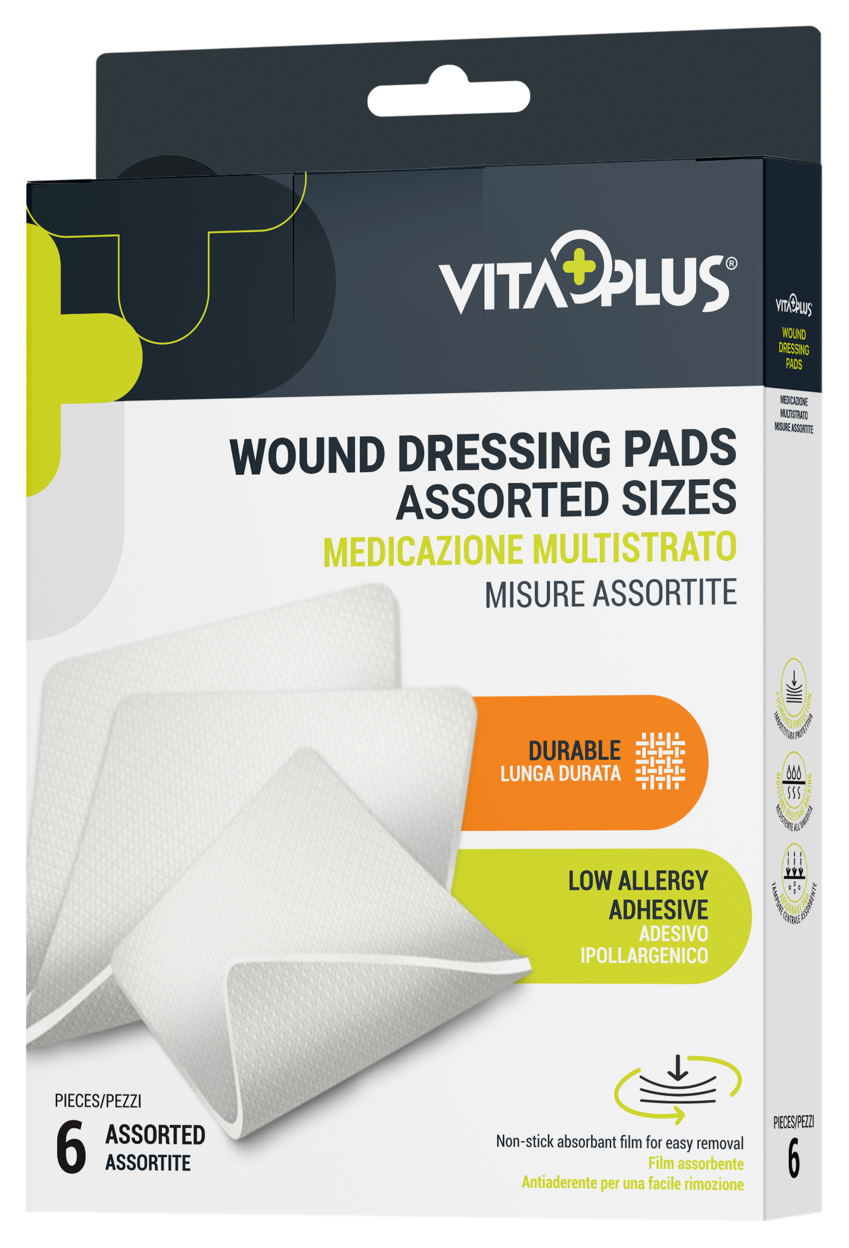 VitaPlus Wound Dressing Adhesive Pads (6PCS)